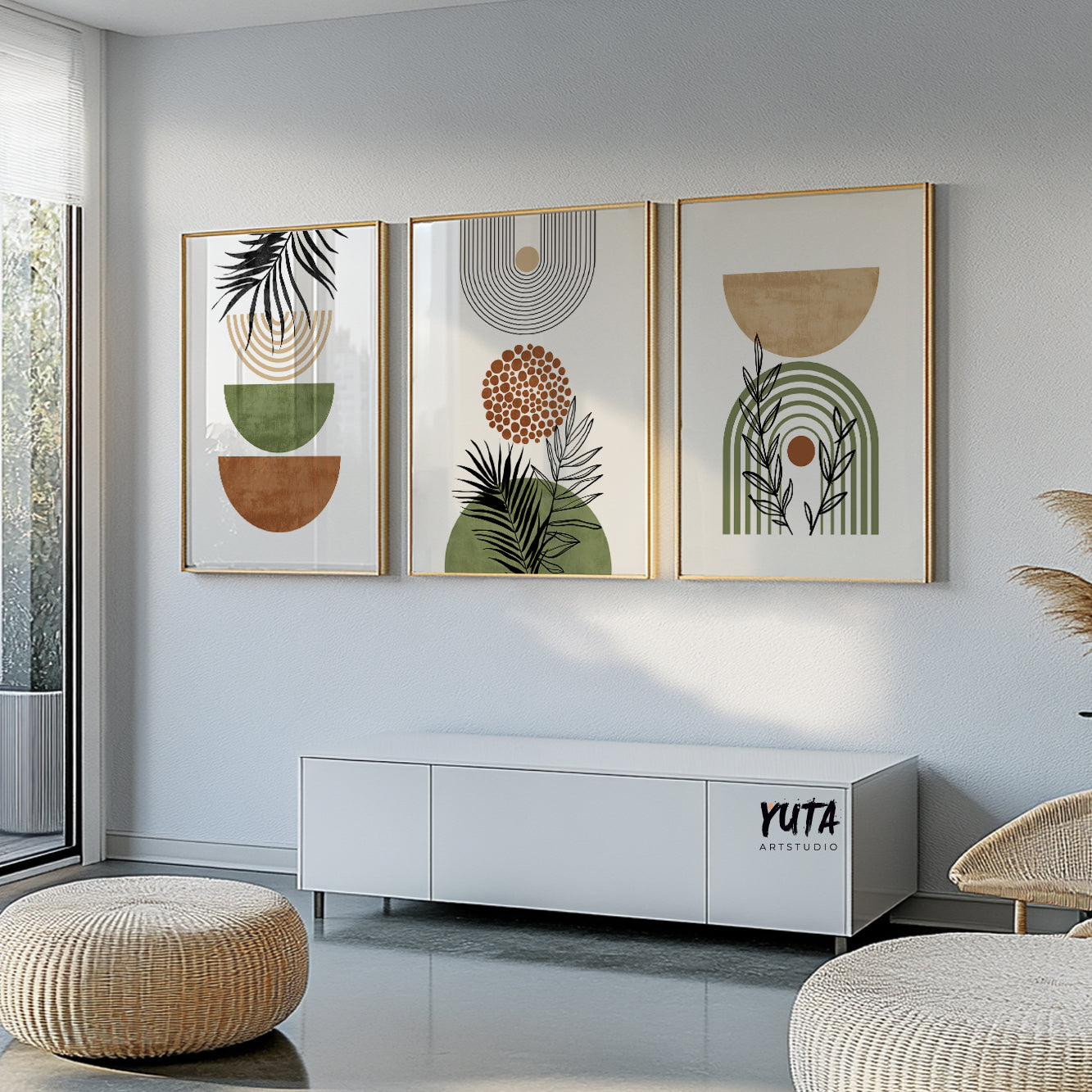 Boho home decor prints perfect for living room or bedroom walls